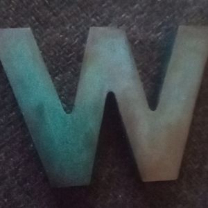 Customized letter keychain